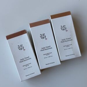 Beauty of Joseon- Daily Tinted Fluid Sunscreen - medium shades bundle